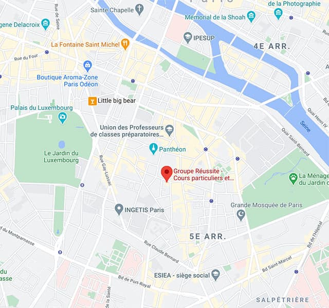 Adresse Groupe Réussite