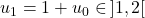 u_1=1+u_0\in\,]1,2[
