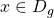 x \in \mathscr{D}_g