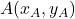 A(x_{A},y_{A})