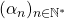 (\alpha_n)_{n\in\mathbb{N}^*}