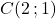 C(2\,;1)