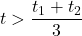 t> \dfrac{t_1+t_2}{3}