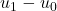 u_1-u_0