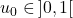 u_0\in\,]0,1[