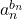 a_n^{b_n}