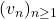 (v_n)_{n\geq1}