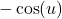 -\cos(u)