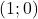 (1 ; 0)