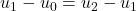 u_1-u_0=u_2-u_1