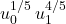 u_0^{1/5}\,u_1^{4/5}