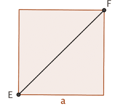 calcul diagonale carre