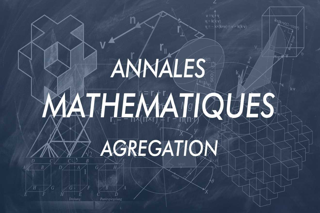 mathematiques agregation