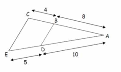 triangle theoreme thales
