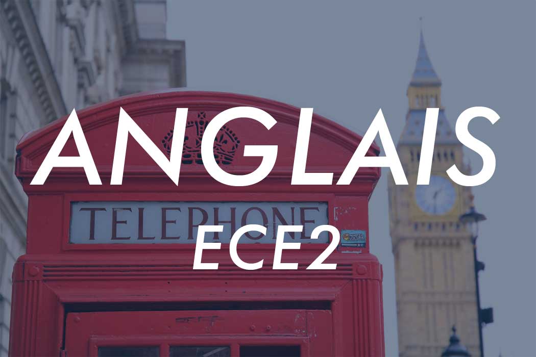 Cours en ligne d'anglais en ECE2 en prepa HEC