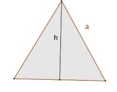 triangle hauteur