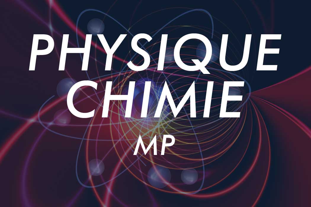 Cours en ligne de Physique Chimie en MP