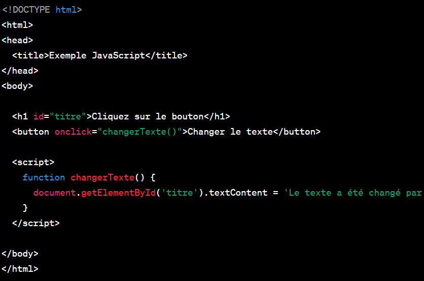 Langages informatiques front-end : Javascript, React, Vue Angular