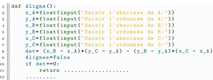 Exercice de maths pour la seconde sur les vecteurs