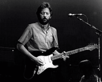 Guitariste connu Eric Clapton