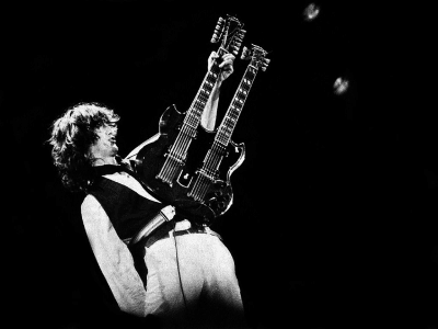 Légende de la guitare Jimmy Page