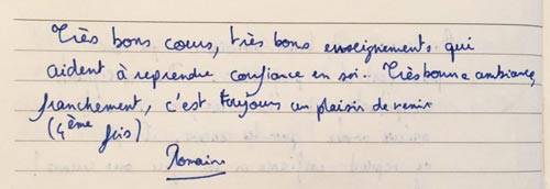 Avis de Romain sur les cours de lycée et CPGE de Groupe Réussite