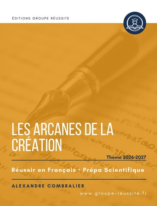 Les arcanes de la création CPGE Groupe Réussite