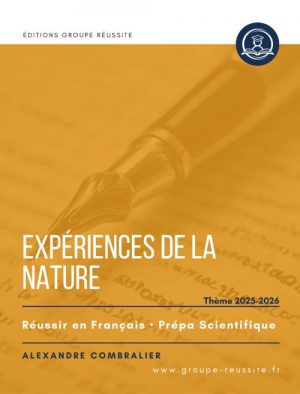 Livre expériences de la nature de Groupe Réussite