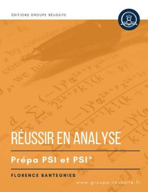 livre maths analyse PSI