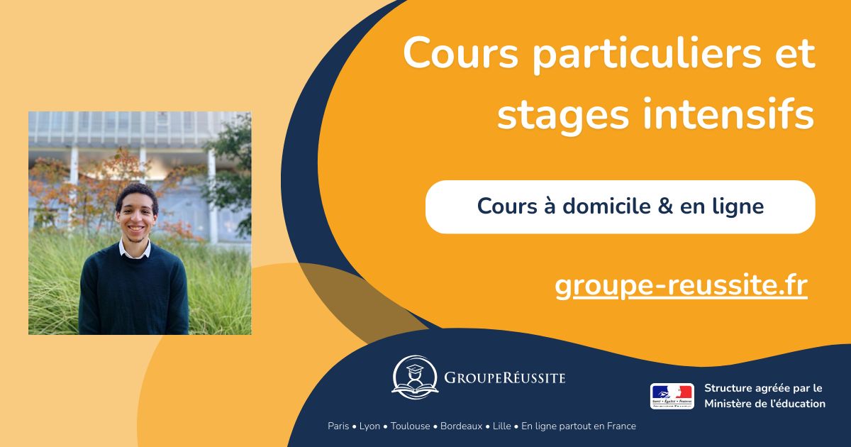 Ancien étudiant à Telecom SudParis donne cours de maths et